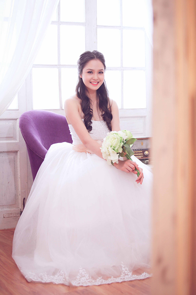 Á hậu Hoàng Anh mơ làm cô dâu 